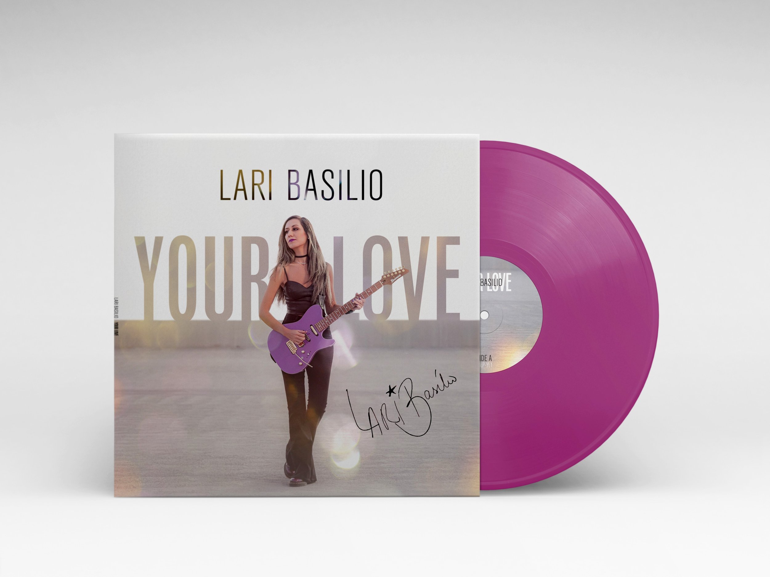 Your Love (Lavender Vinyl LP) Signed - Limited Edition — LARI